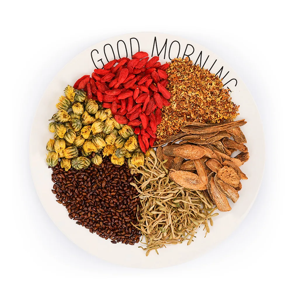 Китайские травяные чайные пакетики для детоксикации печени 30 шт. в комплекте