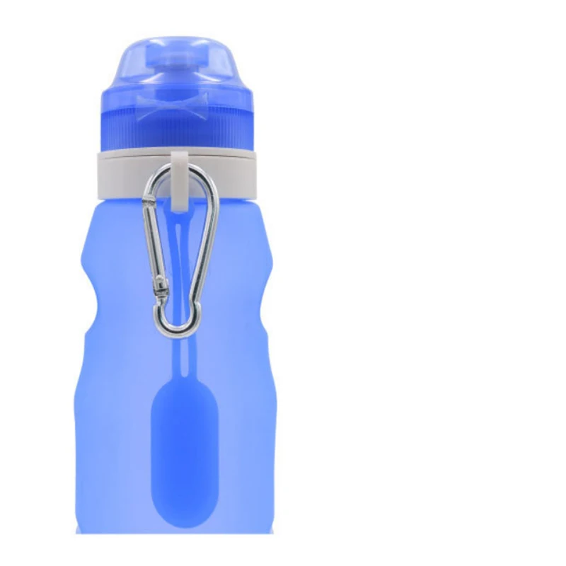 Силиконовая складная бутылка для воды товары спорта на открытом воздухе