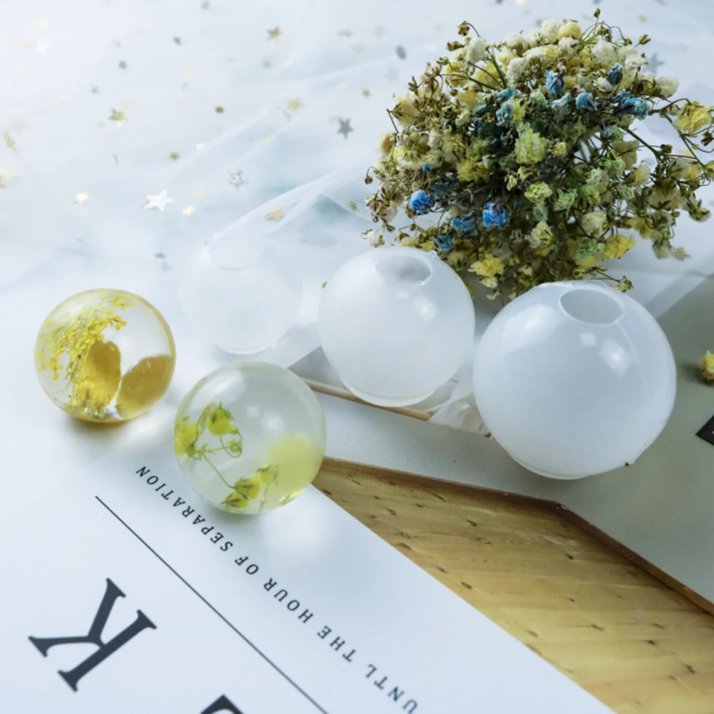 3 шт. шаровой смолы силиконовые формы &quotсделай сам&quot для изготовления ювелирных