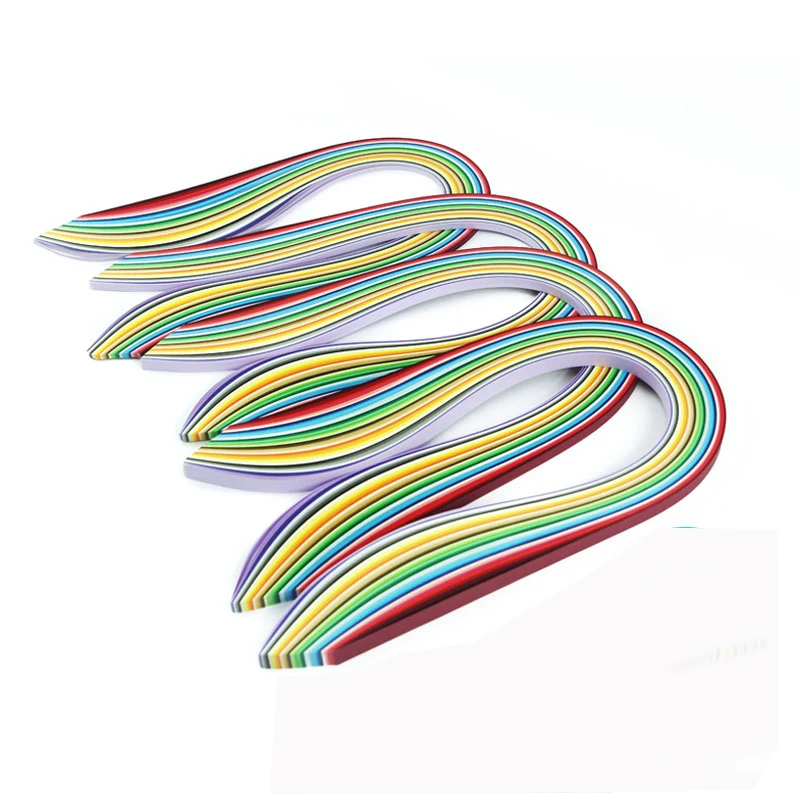 180 шт бумага искусство Эра 36 цветов Квиллинг бумажная лента рулон бумаги полоса