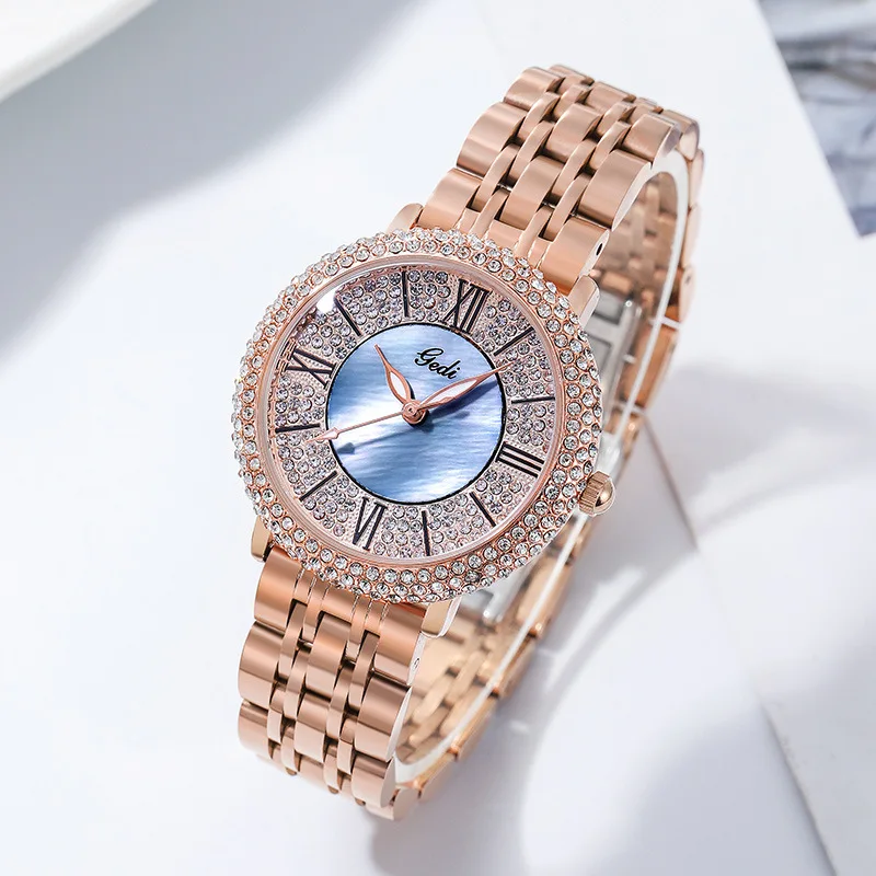 Enlarge Watch female fashion simple waterproof quartz starry watch