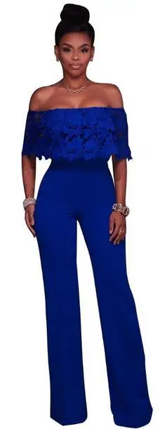 2018 Новая Сексуальная Клубная одежда Комбинезоны для женщин с открытыми плечами