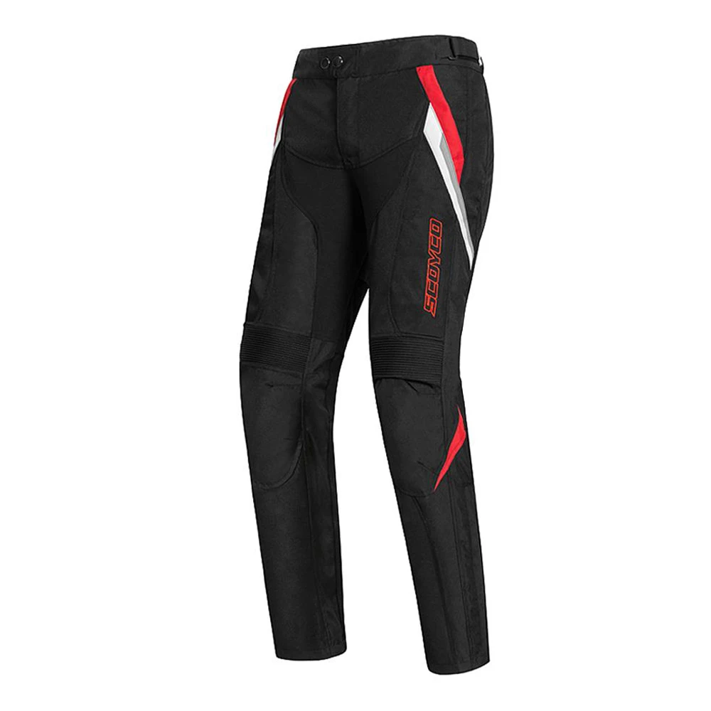 P064- Red Pants SCOYCO мотоциклетная куртка, Мужская мотоциклетная куртка, бронежилет, светоотражающий, для мотокросса, Chaqueta, мотоциклетная защита, мотоциклетная защита - Цвет: P064- Red Pants