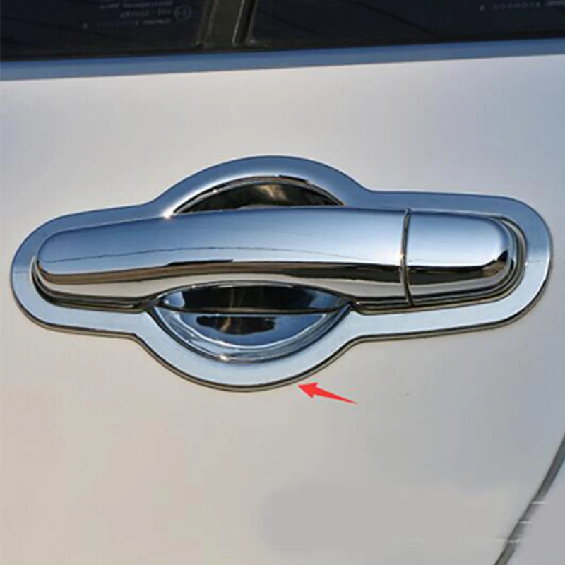 Подходит 2013 2014 2015 2016 2017 для Ford Escape Kuga хромированная дверная ручка Чаша Catch