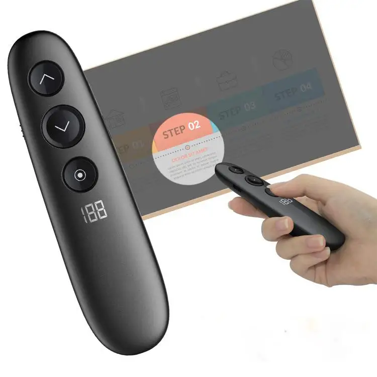 Подсветка светодиодный ЖК цифровой указатель Air Mouse USB Перезаряжаемый