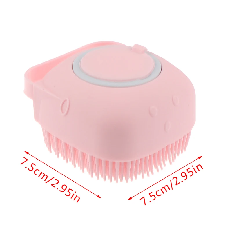 

Body Exfoliator Soft Massage Brush Baby Cleaning Show pet Silicone Bath Brushes