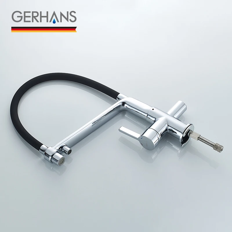 GERHANS Faucet K14090B 2 K14090W K14090 Смеситель для кухни с выходом питьевой воды