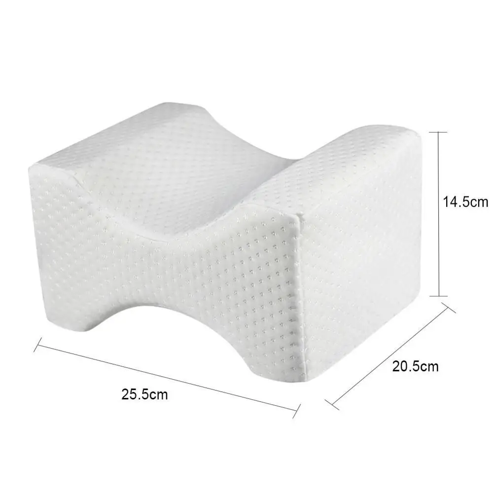 2PCS Pillows Подушка на колено из пены с эффектом памяти для сна между ног Подушка для боковых шпалов выравнивание позвоночника беременность подушки для тела поддержка спины - Цвет: 2PCS Pillows