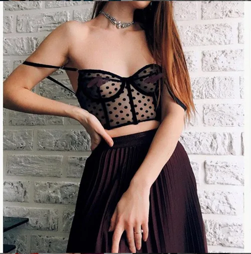 Кружевное сексуальное нижнее белье комплект с тонкими бретельками без рукавов