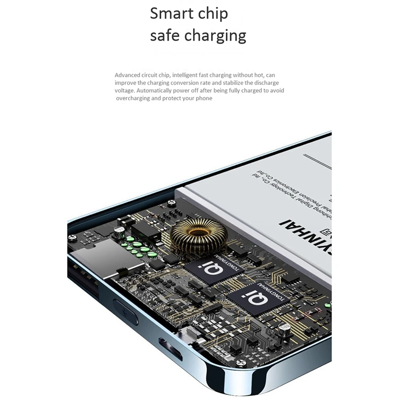 

15W Power Bank 4000MAh Wireless Charger for iPhone 12/Mini /Pro Max