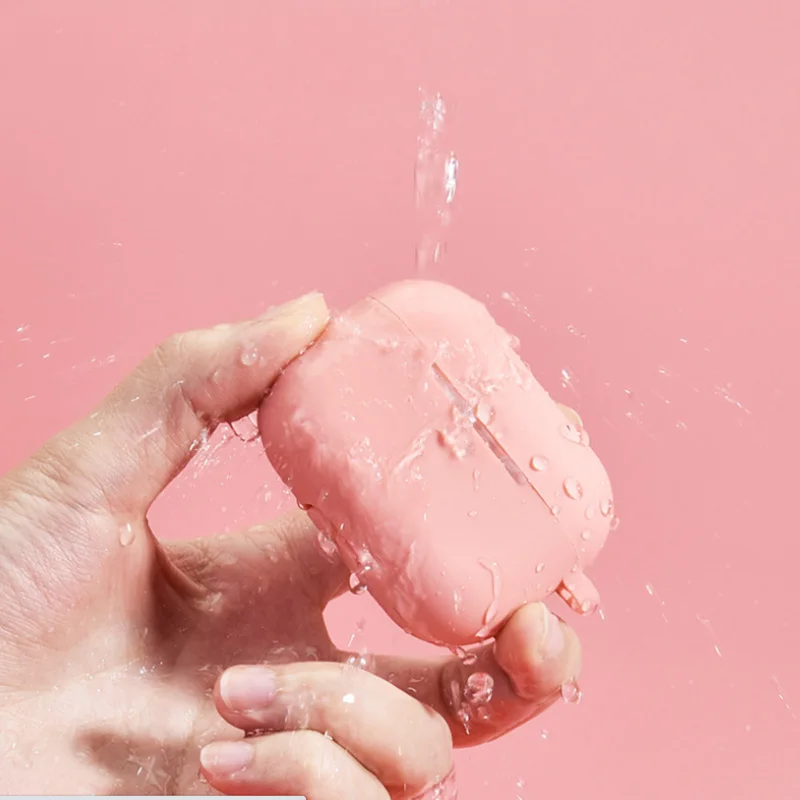 Жидкостный Мягкий силиконовый чехол для Airpods Pro Чехол Беспроводной Bluetooth airpod 3 2019