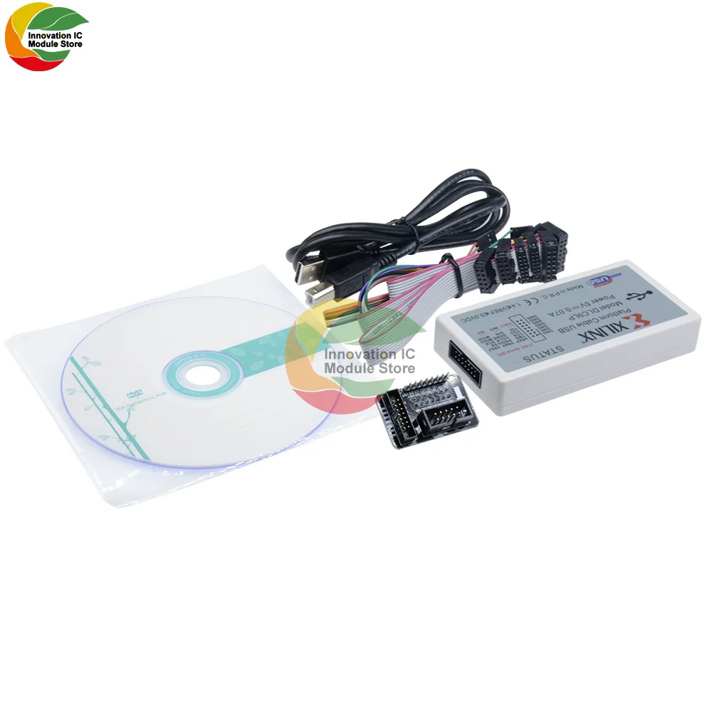 Кабель для загрузки Ziqqucu Xilinx DLC9LP Usb Fpga Cpld Jtag Spi программатор отладки с кабелем Type-b |