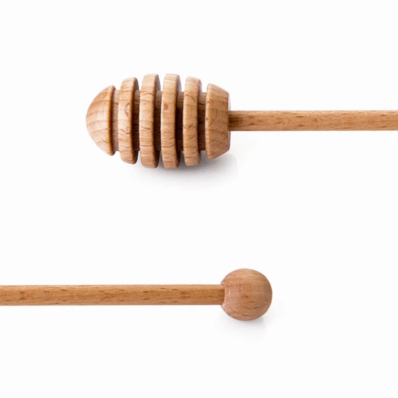 Деревянная ложка для меда 1 шт. деревянная чая кофе столовая банка товары