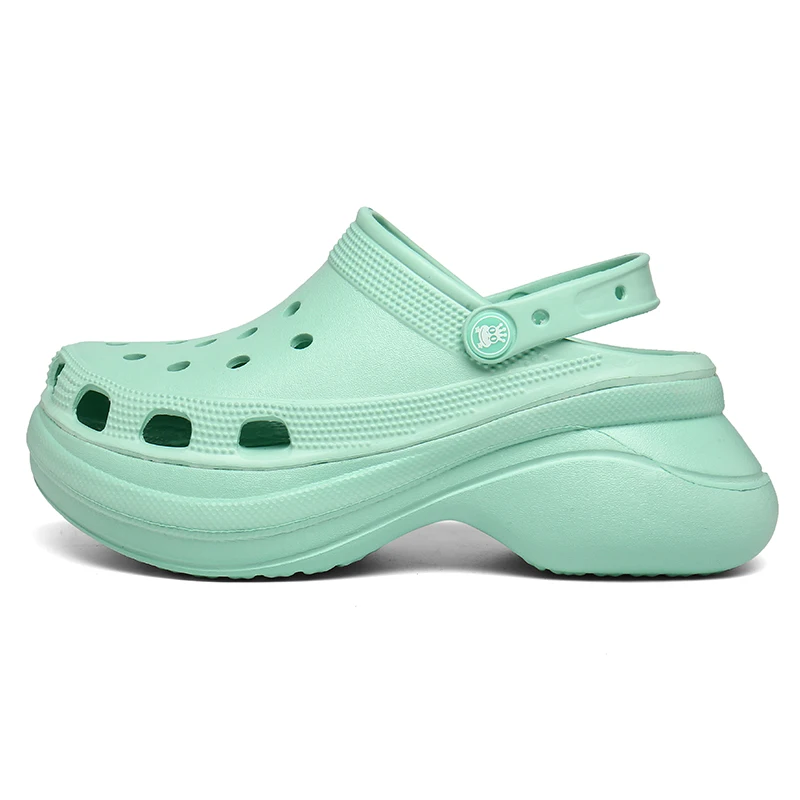 Женские пляжные сандалии на платформе легкие из ЭВА 5 цветов 7 см летний сезон