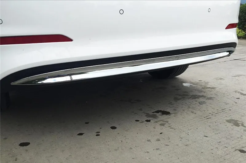 ABS задний хвост Нижний Бампер педаль автомобиля крышка кузова защита отделка