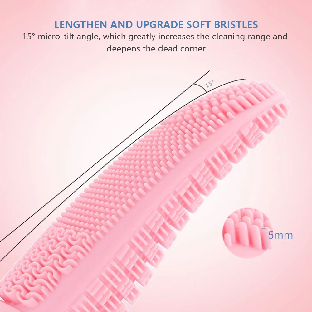 Hotest электрическая силиконовая Очищающая щетка для лица очиститель пор