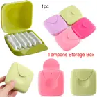 Гигиенический контейнер для женских тампонов Ob коробка для тампонов, портативный, для путешествий