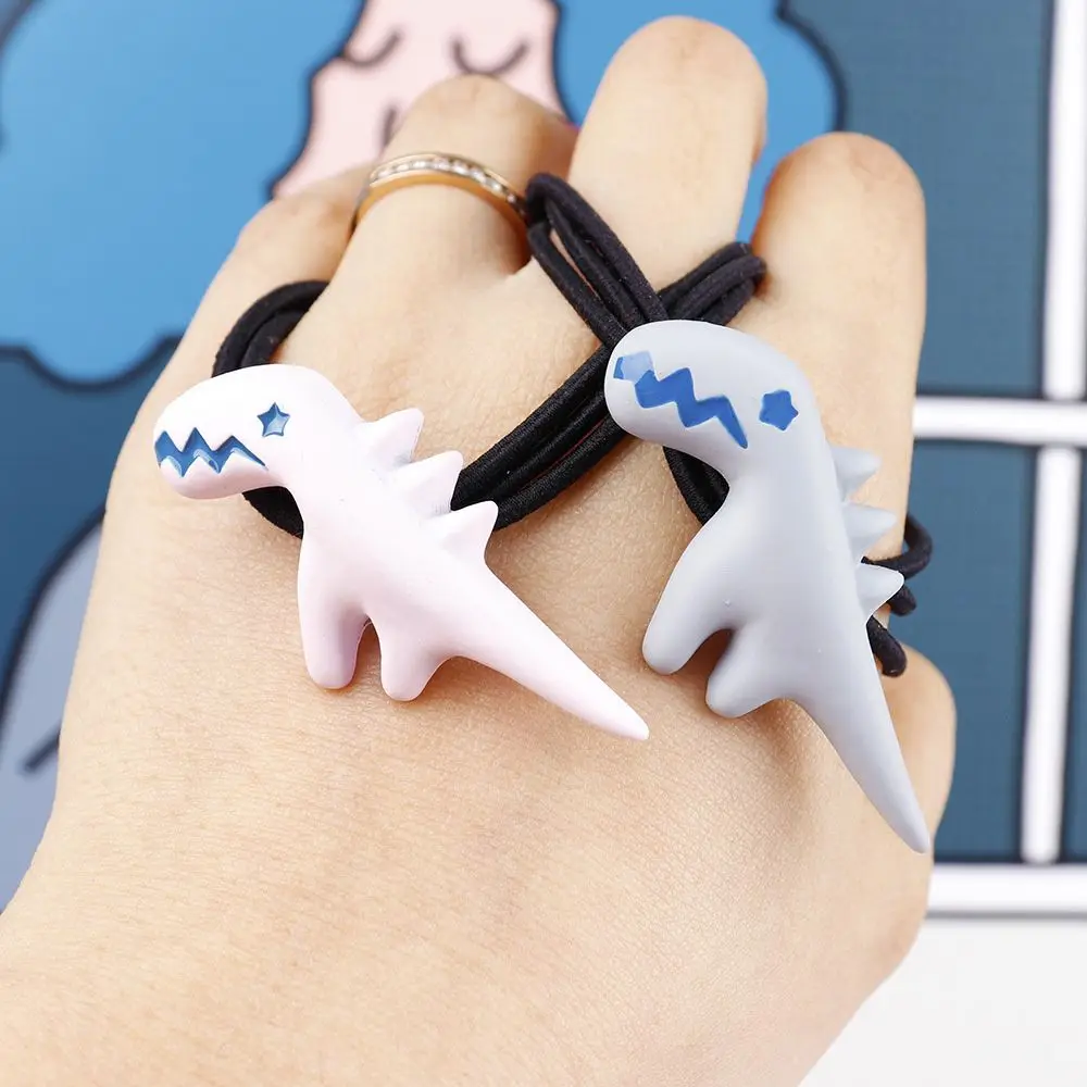 Матовая повязка для волос с маленьким динозавром Корейская мультяшная