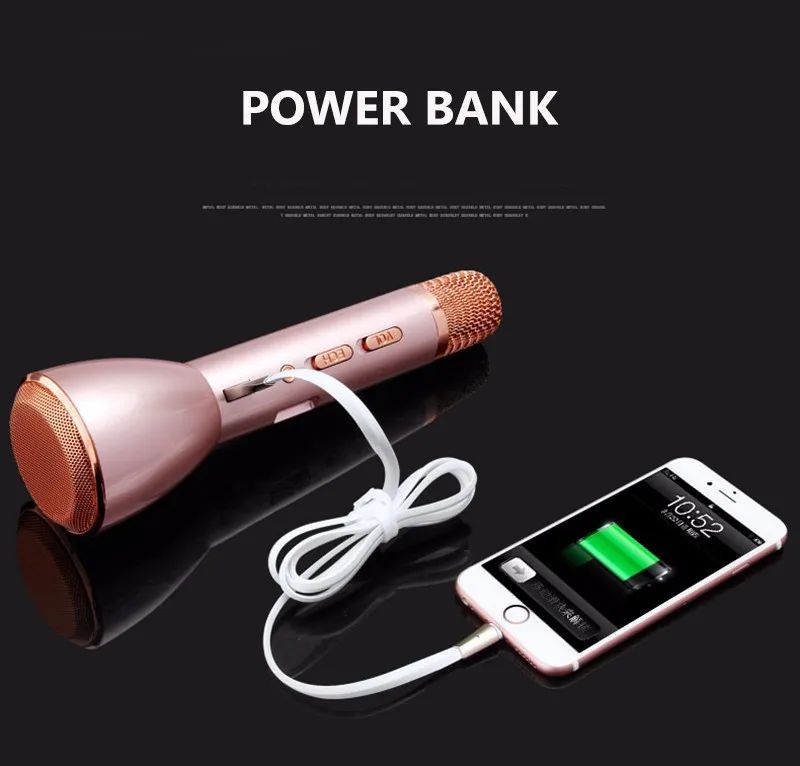 Новый микрофон K088 машина караоке песня беспроводной Bluetooth с динамик открытый KTV |