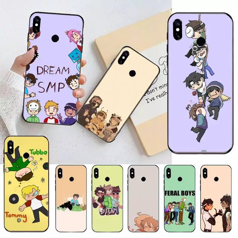 

dream smp Phone Case for Xiaomi redmi note 8 9 10 11 t lite pro ultra mix 4 k40