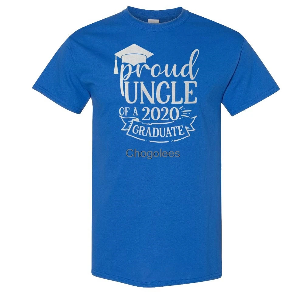 Забавные футболки с графическим принтом гордый дядюшка 2020 градусов Выпускной