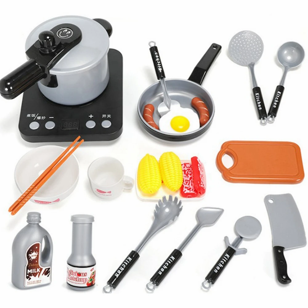 Новинка 2019 горшки для готовки сковороды пищевая посуда девочек и мальчиков