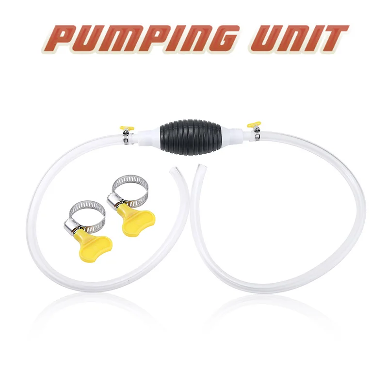 Автомобильный топливный бак присоски ручной насос перекачки Портативный с