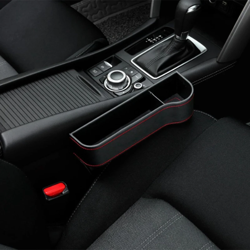 Новый консольный боковой карман органайзер для автомобильного сиденья из