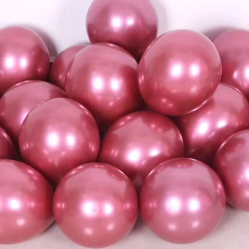 

10 inch 1.8g pearlescent round metal latex balloon birthday party decoration wedding decoration wedding room 004