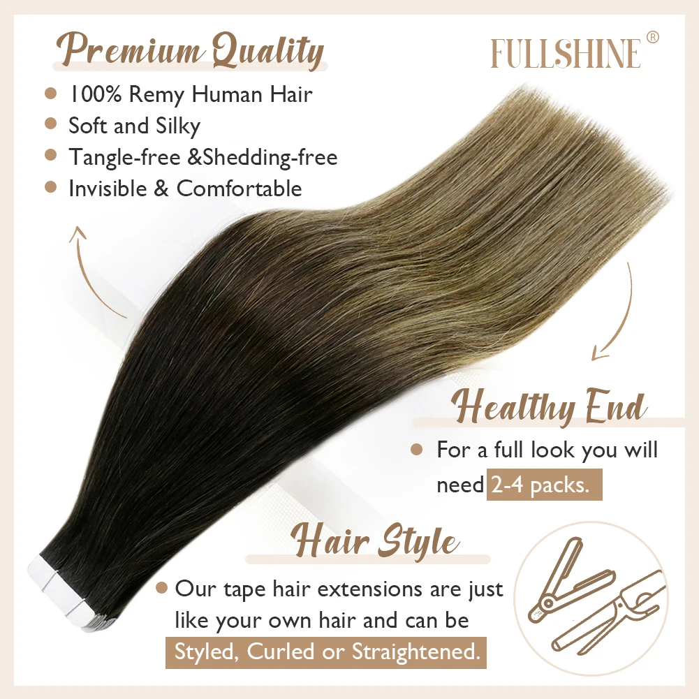 100% натуральные волосы Remy для наращивания на ленте незаметные бесшовные Omber блонд