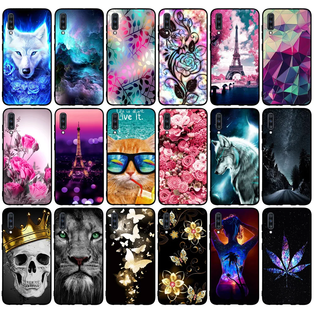 Чехол для samsung Galaxy A70 чехол TPU Мягкая силиконовая задняя крышка для Fundas samsung Galaxy A70 чехол A 70 A705 A705F оболочка