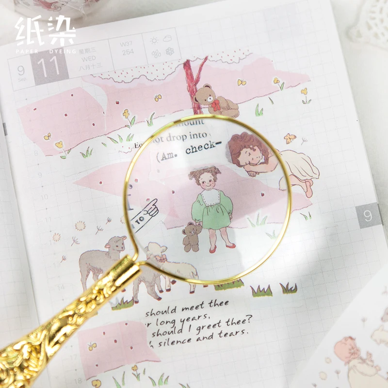 Kawaii милый свежий ручной коллаж серии васи маскирующая лента выпуск бумажные