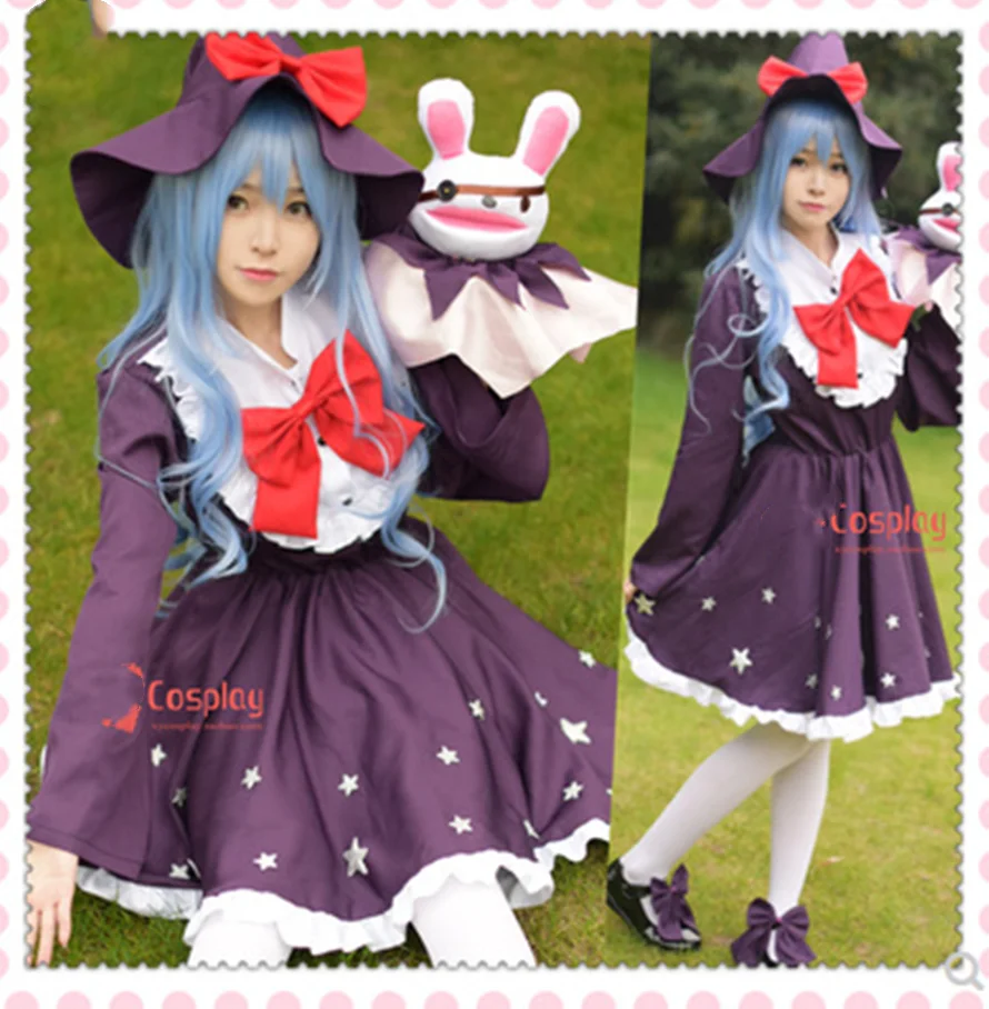 

Himekawa Yoshino Косплей Костюм для косплея для мужчин и женщин косплей костюм платье + шляпа