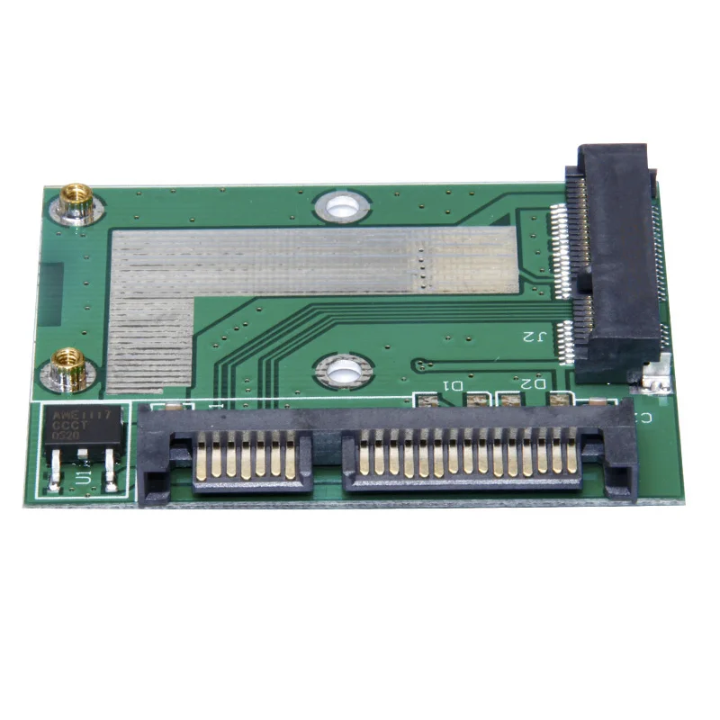 MSATA SSD на 2 5 дюйма SATA 6.0gps адаптер преобразователь карты Модульная плата Mini Pcie &quotSATA