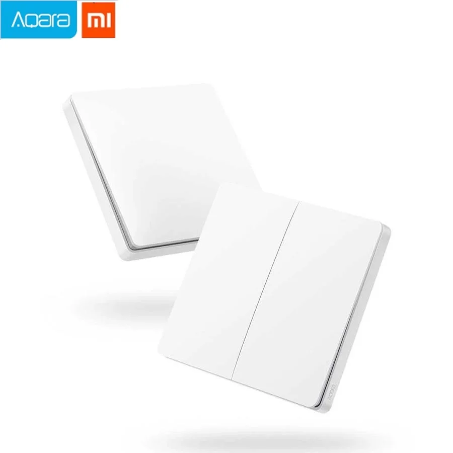 Aqara умный светильник с дистанционным управлением ZiGBee wifi беспроводной ключ настенный выключатель работает с mi jia mi Aqara приложение для дома