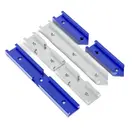 Т-образный пазовый соединитель для деревообработки, направляющая для торцов