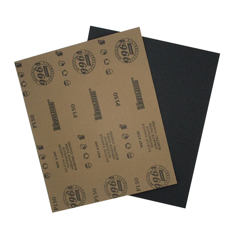 

9"x11" Square Waterproof Sandpaper Abrasive Paper 600-10000 Grit Wet/Dry For Polishing Car Paint Surface Wood Metal