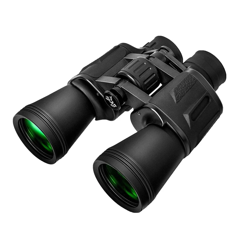 

20x50 Binoculars for Adults with Low Light Night Vision 43mm Large Eyepiece BAK7 Prism FMC Lens for Travel Bird Watching