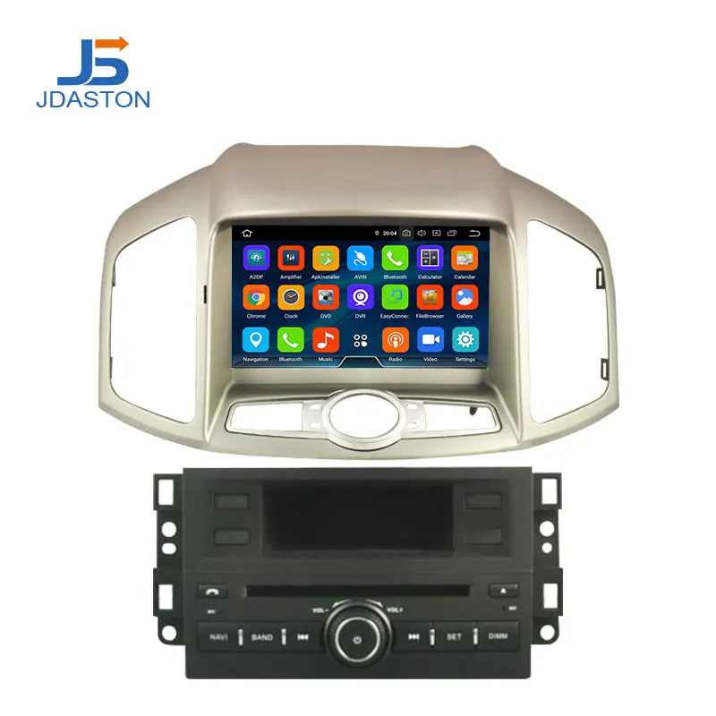 JDASTON Android 9,0 Автомобильный мультимедийный плеер для Chevrolet Captiva 2012 2013 2Din автомобильный Радио gps навигация Стерео DVD DSP