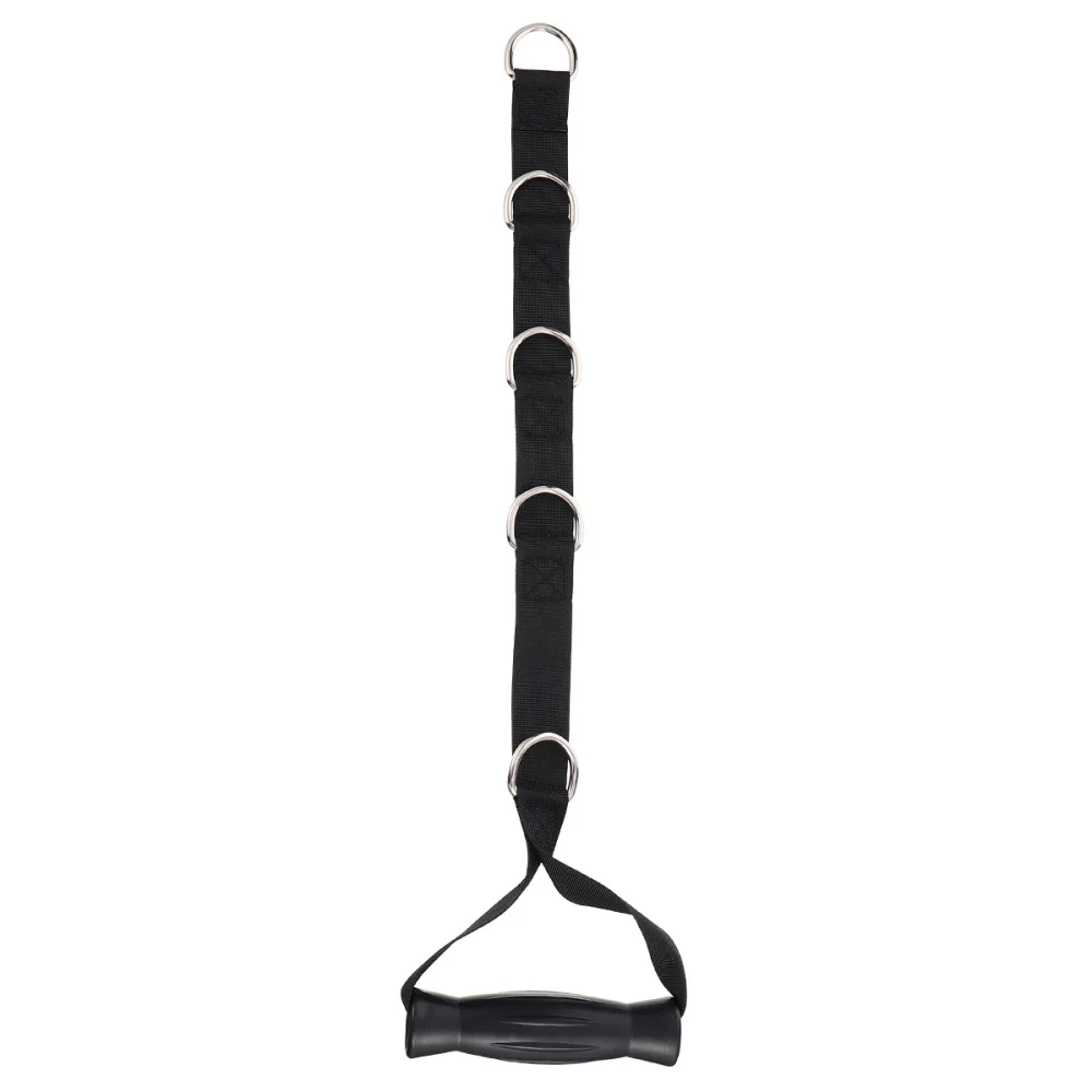 

1 Pair Exercise Handles with Stainless Steel D-Ring Fitness Accessory Yoga Strap