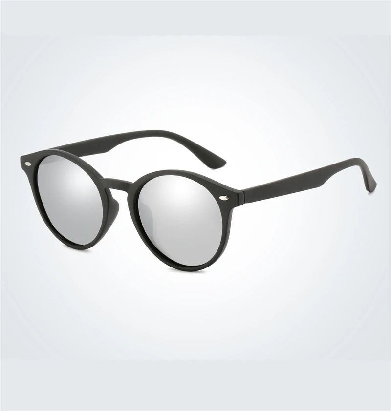 Новые мужские и женские поляризованные солнцезащитные очки круглые серии