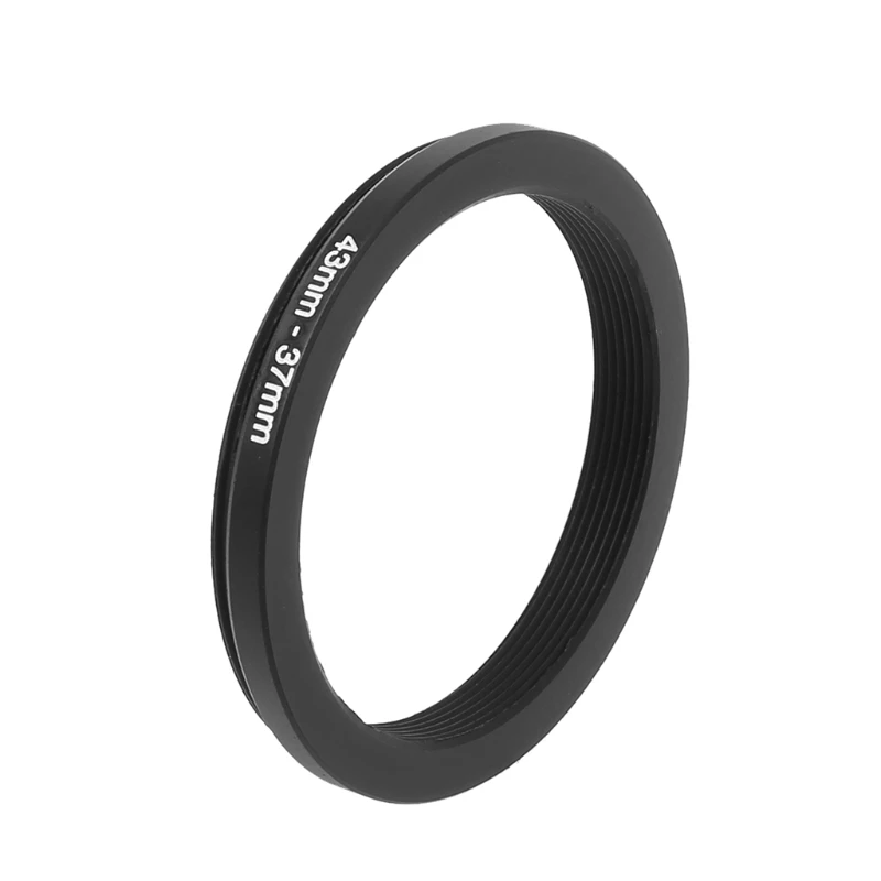 

43mm To 37mm Metal Step Down Filter Lens Ring Adapter Camera Tool Accessories