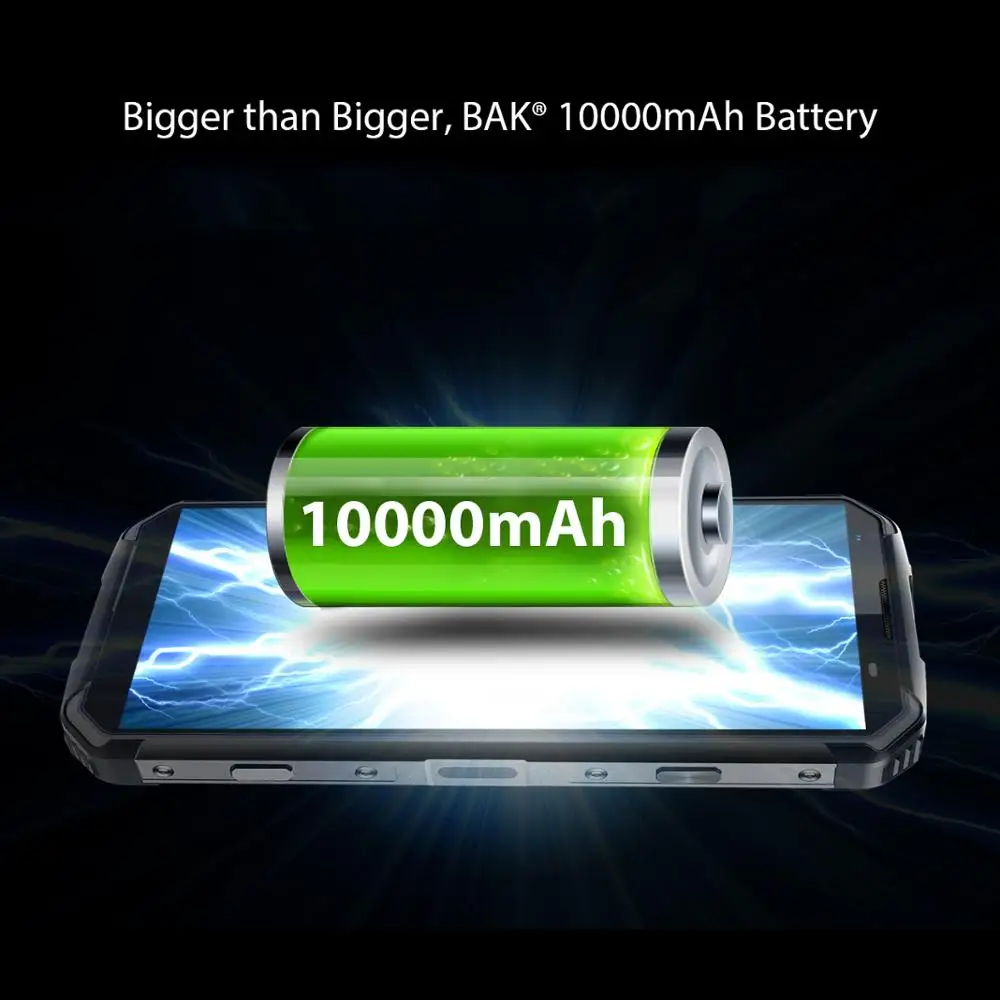 Blackview BV9500 плюс Octa Core IP68 Водонепроницаемый смартфон 10000 мАч 5 7 &quotFHD Экран 4 Гб + 64 ГБ