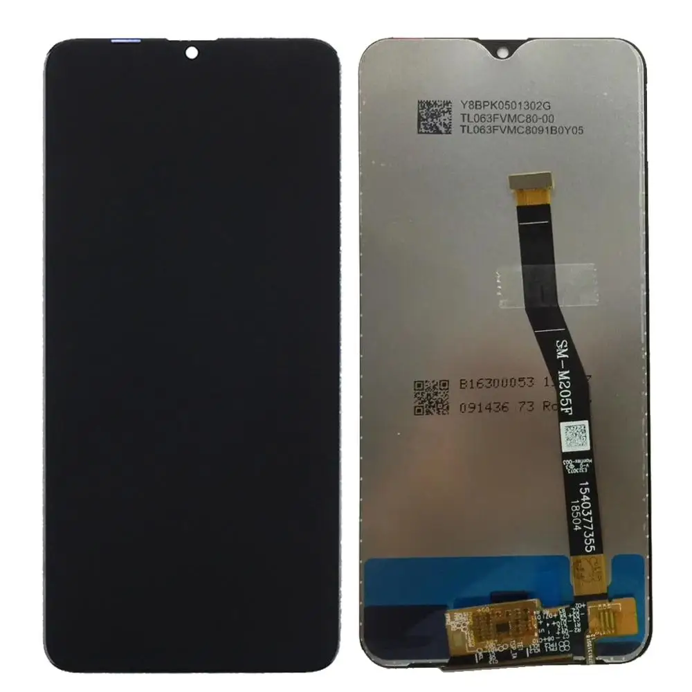 Для samsung Galaxy M20 M205 M205F SM M205F/DS ЖК дисплей с кодирующий преобразователь сенсорного