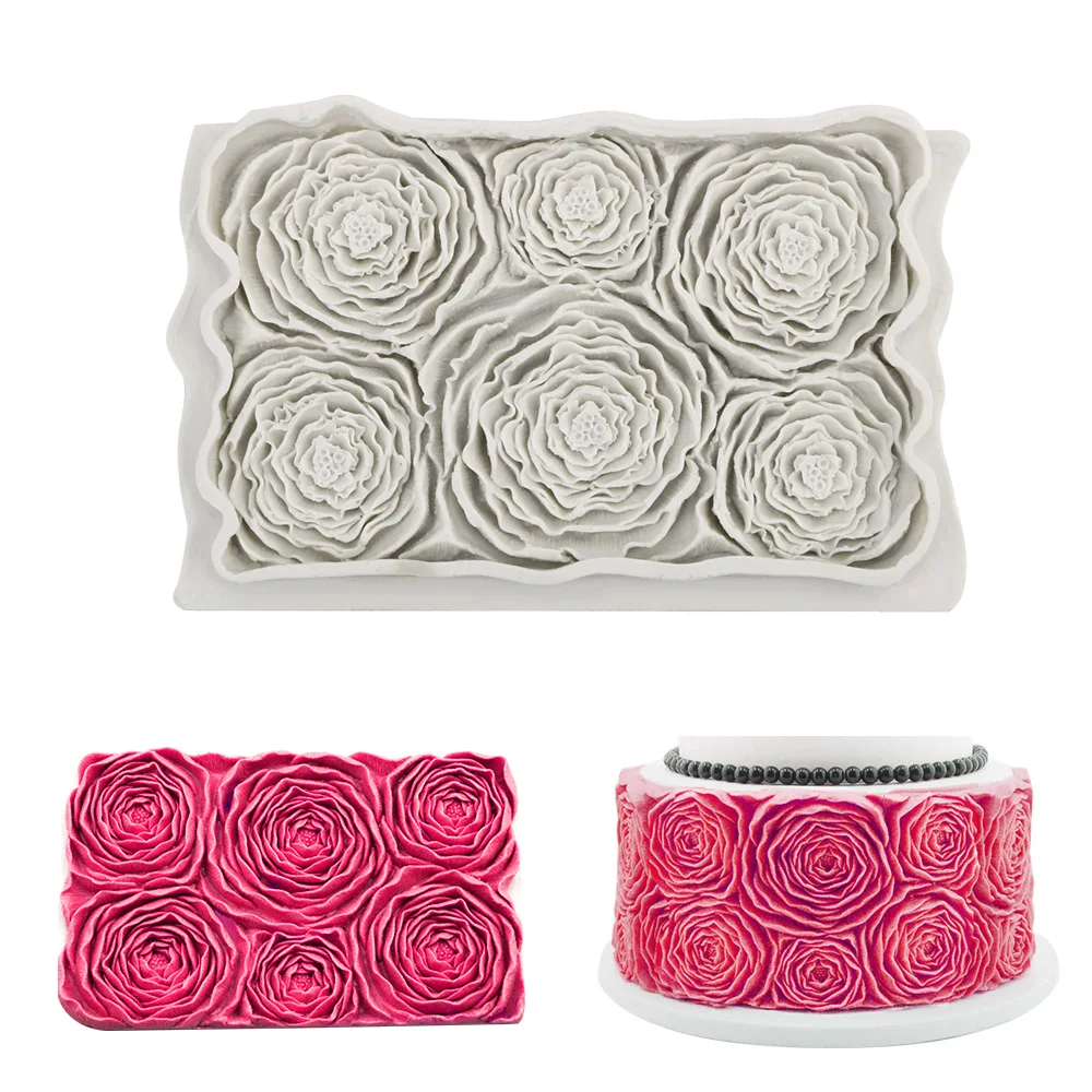 

Силиконовая форма для розетки, инструменты для выпечки шоколада, форма для выпечки, инструменты для украшения торта, форма для торта