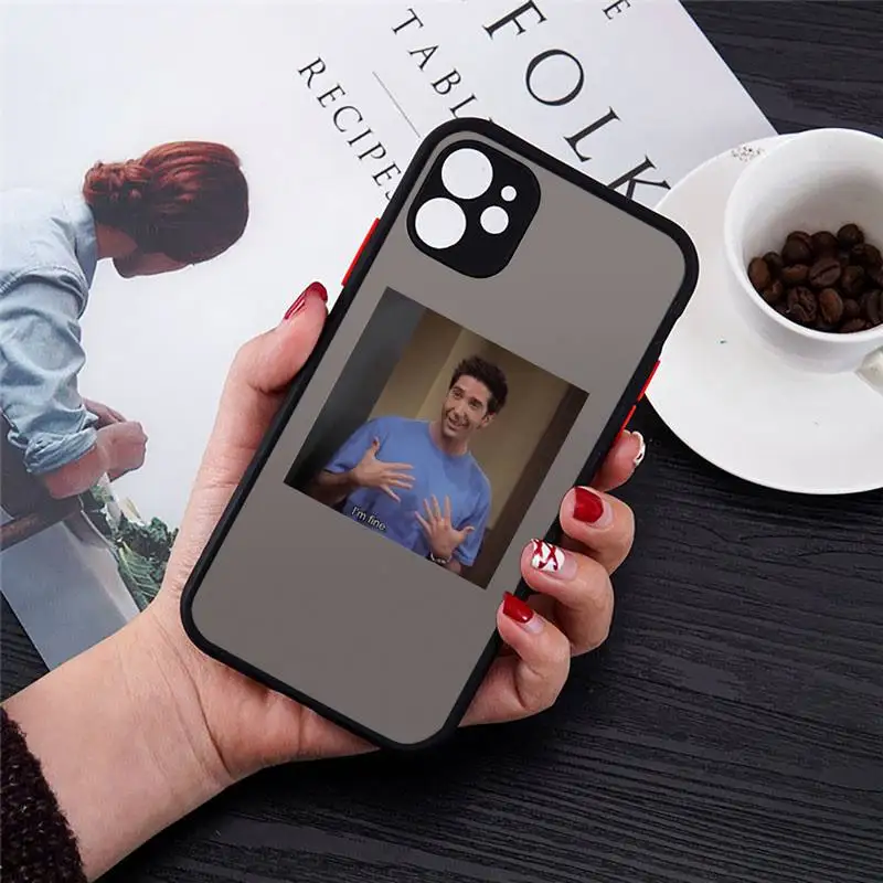 

Central Perk Coffee friends TV show Phone Case matte transparent For iphone 7 8 11 12 plus mini x xs xr pro max cover