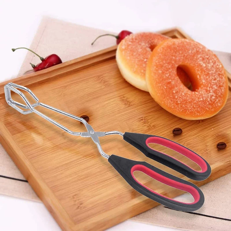 щипцы кухонные с деревянными ручками. гадание на хлеб и ножницы. ножницы хлеб. Scissor bread tong. прихват для рыбы.