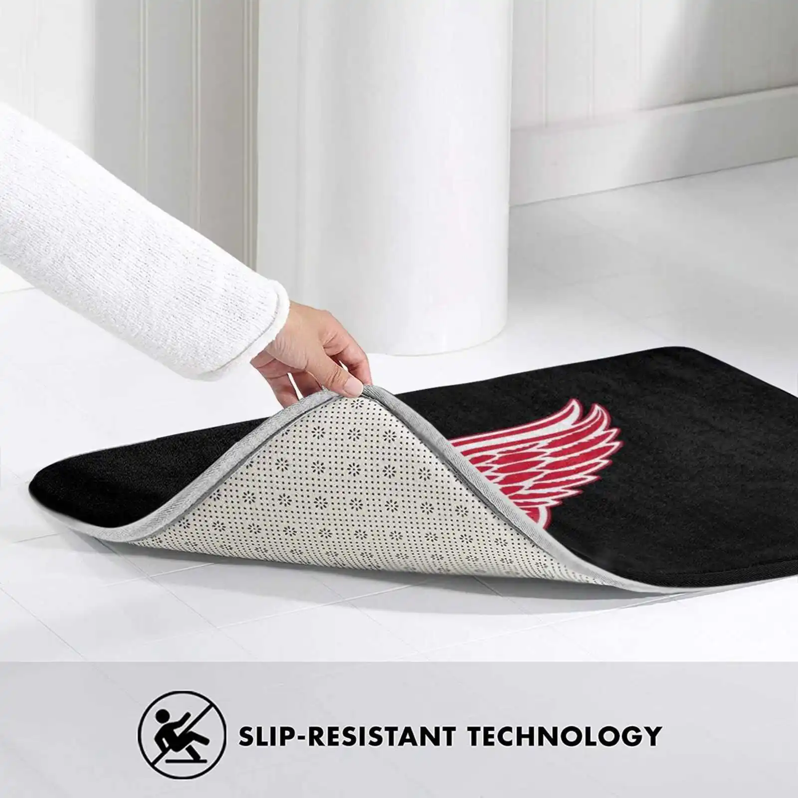 Детройт мягкий домашний Противоскользящий коврик ковер команды Детройта США