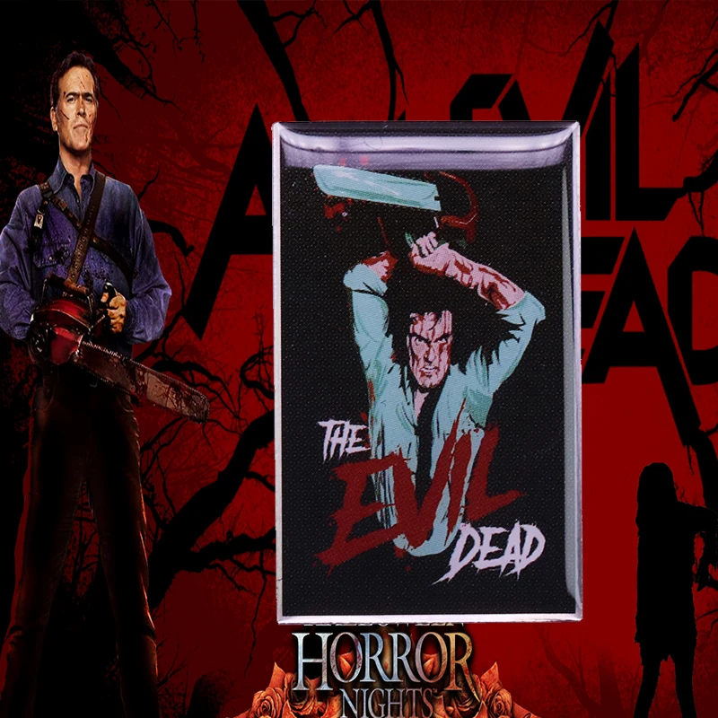 80s ужасов Демон Twilight бензопила Зловещие мертвецы булавки армии тьмы героя пепла