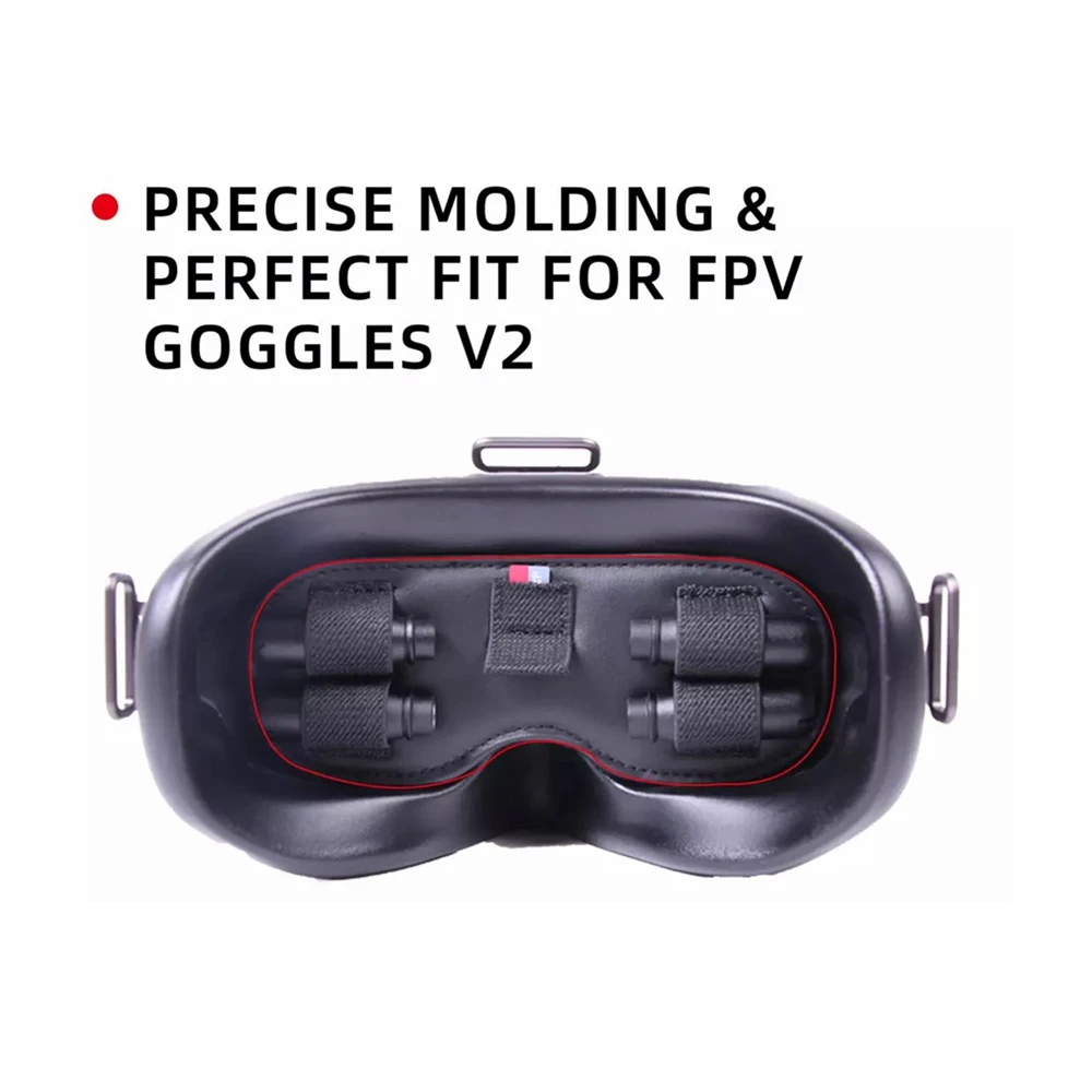 

Protective Cover for DJI FPV Goggles V2 Dustproof Sunshade Pad Antenna SD Card Storage Holder for DJI FPV Combo Accessories